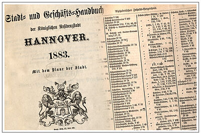Adressbücher.Hannover Vorschaubild Adressbücher.Hannover